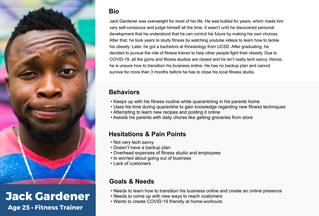 business owner persona