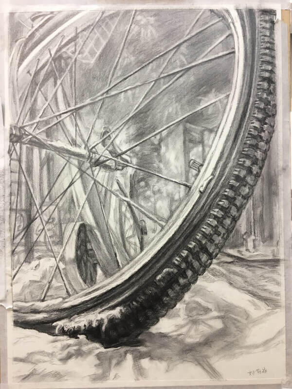 Bicycle (Sketch Study), 2017